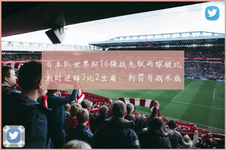 日本队世界杯16强战先取两球被比利时逆转3比2出局，判罚与战术成关注点